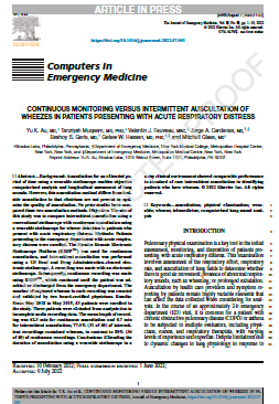 Continuous v intermittent wheezing